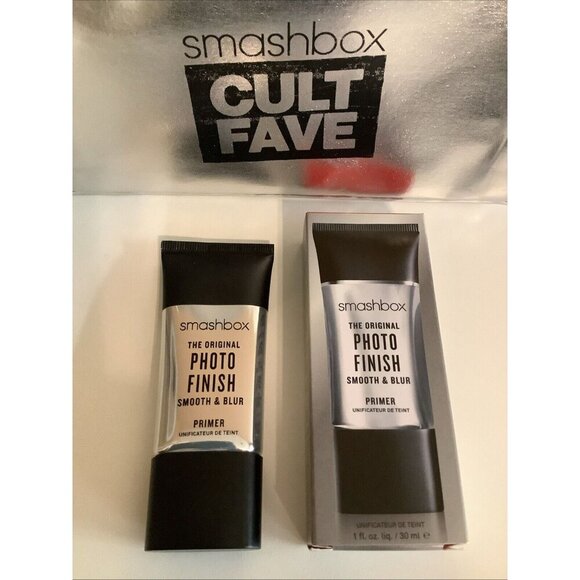 Smashbox Photo Finish Super Light Primer Smooth & Blur 1oz & Bag New - Picture 2 of 4